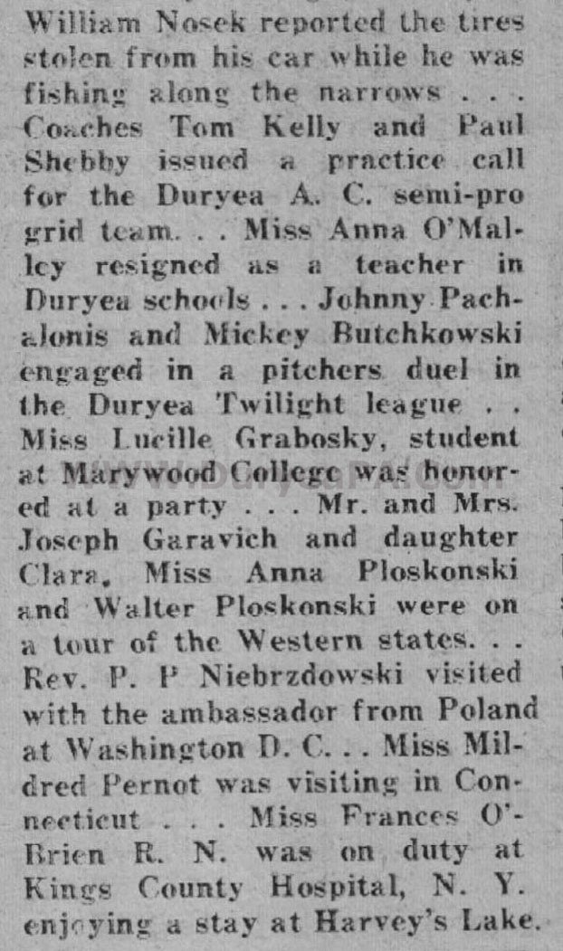 Duryea Pennsylvania Historical Homepage